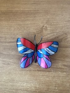 Painted butterfly