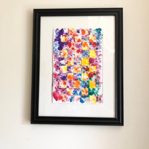 Framed artwork