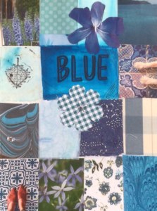 blue colour board