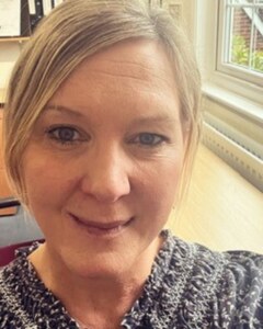 Portrait of Julie R, Administrator and Receptionist in Leatherhead