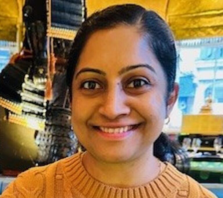 Portrait of Sindhu Vazhappulli, SUN Service Manager, SABP