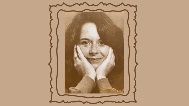 Portrait of Frances Jones, co-founder of Mary Frances Trust